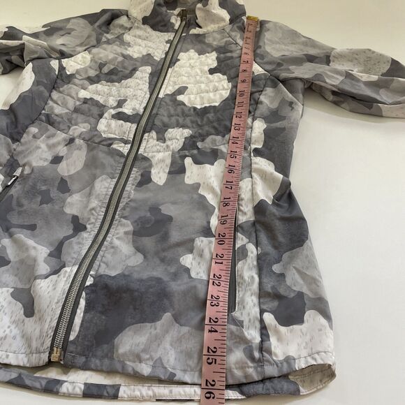 ATHLETA PrimaLoft Jacket Womens Camo Full Zipper Lightweight Windbreaker Size XS - Picture 7 of 13